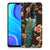 Xiaomi Redmi 9 TPU Hoesje Pauw met Bloemen B2C Telecom