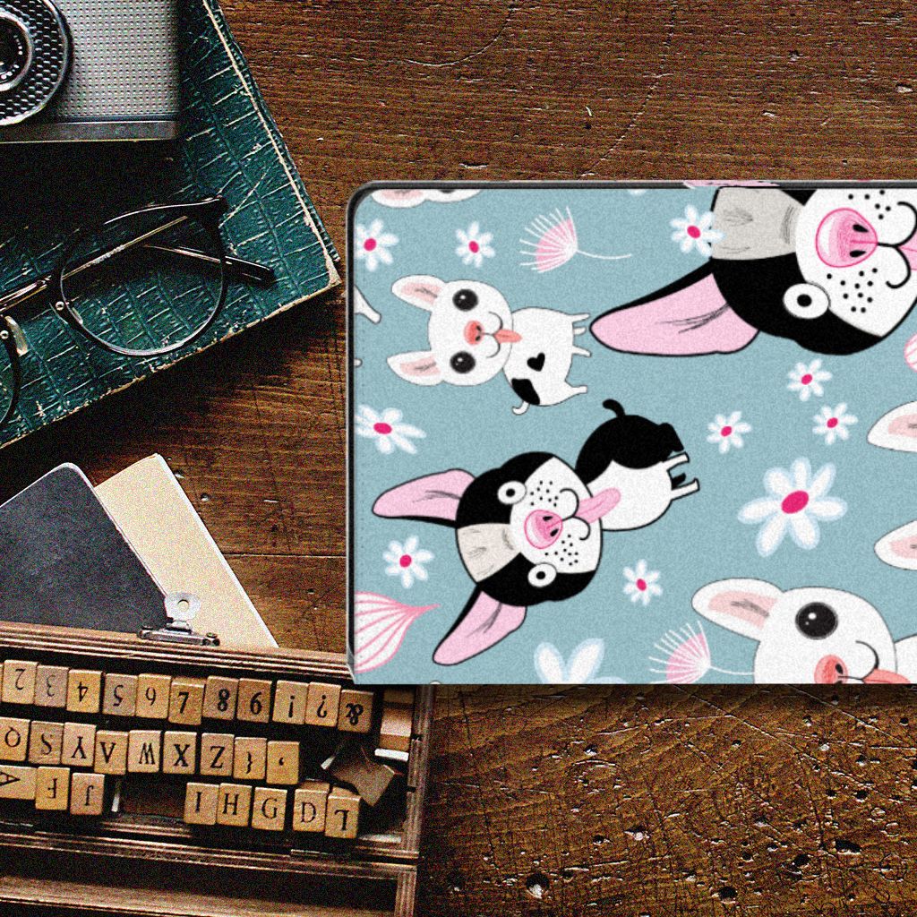 Samsung Galaxy Tab A8 2021/2022 Flip Case Hondjes