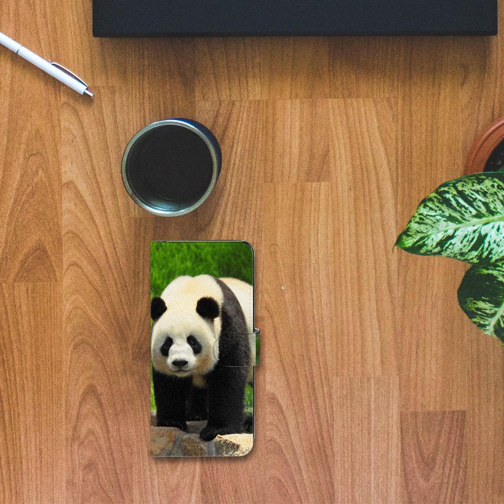 Nokia 7.2 | Nokia 6.2 Telefoonhoesje met Pasjes Panda
