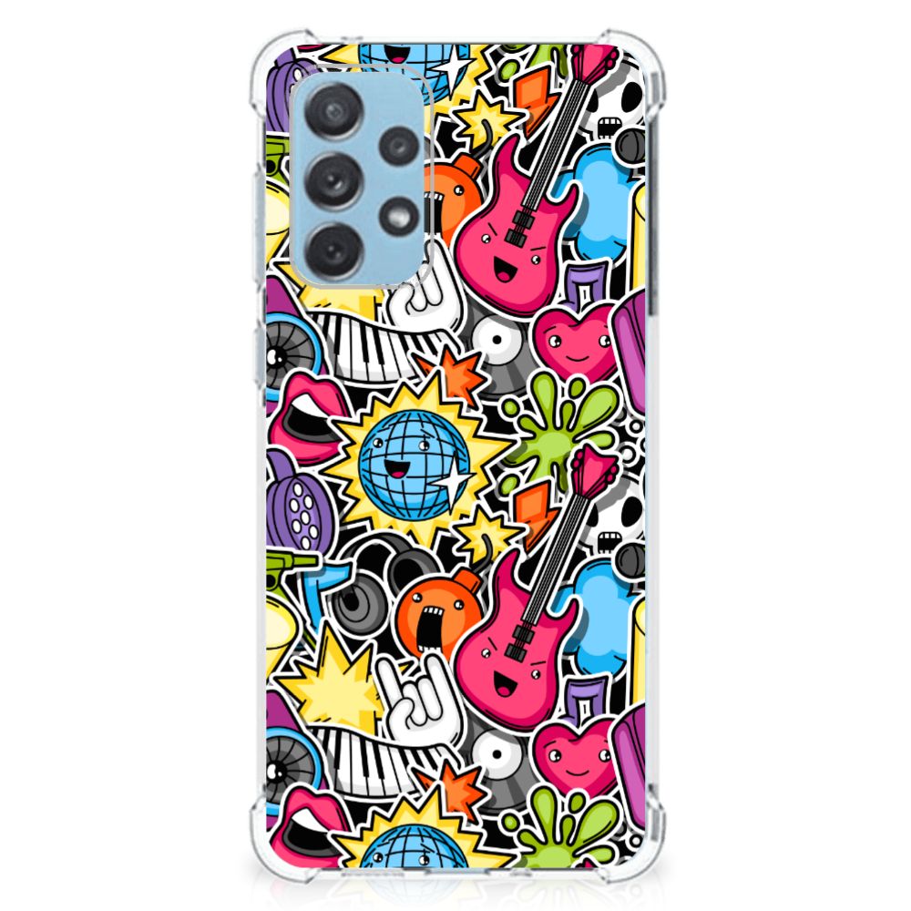 Samsung Galaxy A73 Anti Shock Bumper Case Punk Rock B2C Telecom
