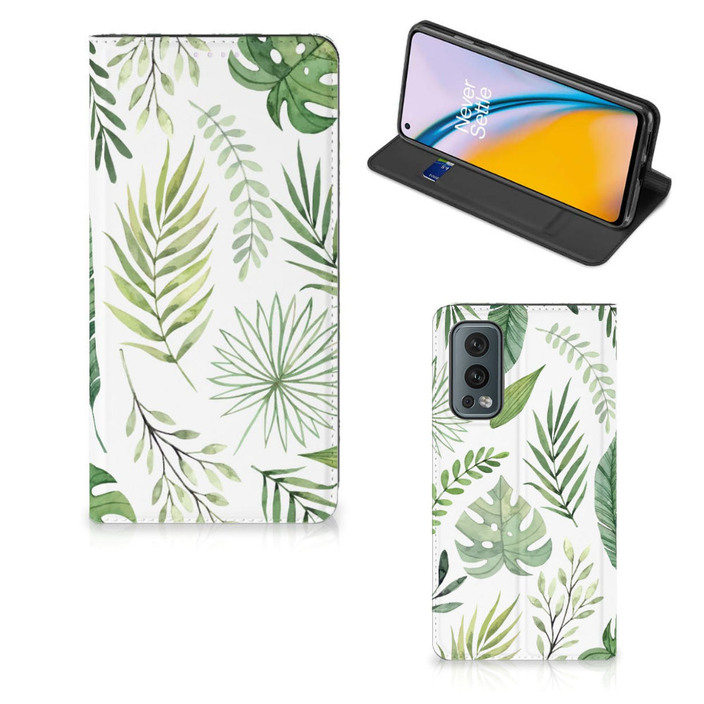 OnePlus Nord 2 5G Smart Cover Leaves