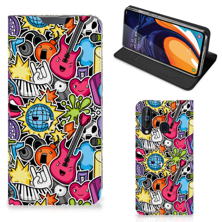 Samsung Galaxy A60 Hippe Standcase Punk Rock