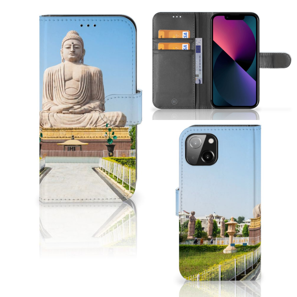 Apple iPhone 13 Flip Cover Boeddha