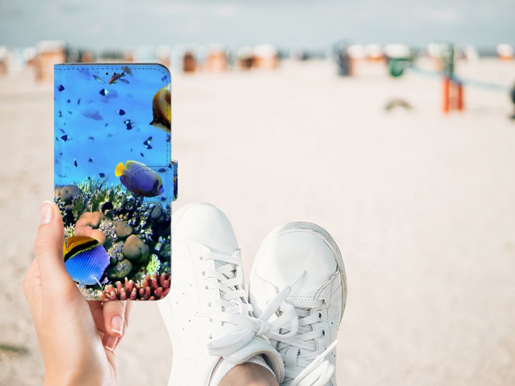 Xiaomi Poco X4 Pro 5G Telefoonhoesje met Pasjes Vissen