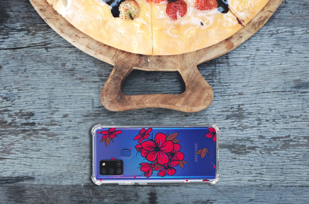 Samsung Galaxy A21s Case Blossom Red B2C Telecom