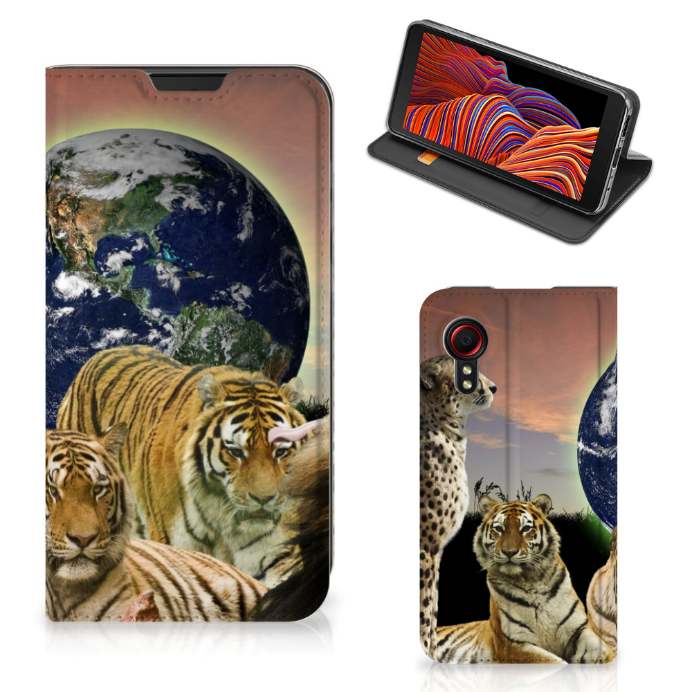 Samsung Galaxy Xcover 5 Hoesje maken Roofdieren - B2C Telecom