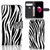 iPhone 7 | 8 | SE (2020) | SE (2022) Telefoonhoesje met Pasjes Zebra