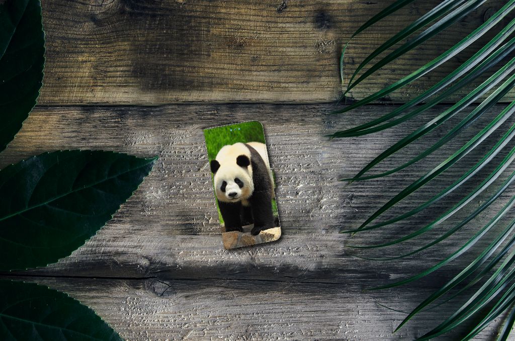 Xiaomi Redmi 10 Telefoonhoesje met Pasjes Panda