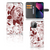 Hoesje Apple iPhone 13 Watercolor Flowers met ruimte voor 3 pasjes en elegant bloemenontwerp đ¸