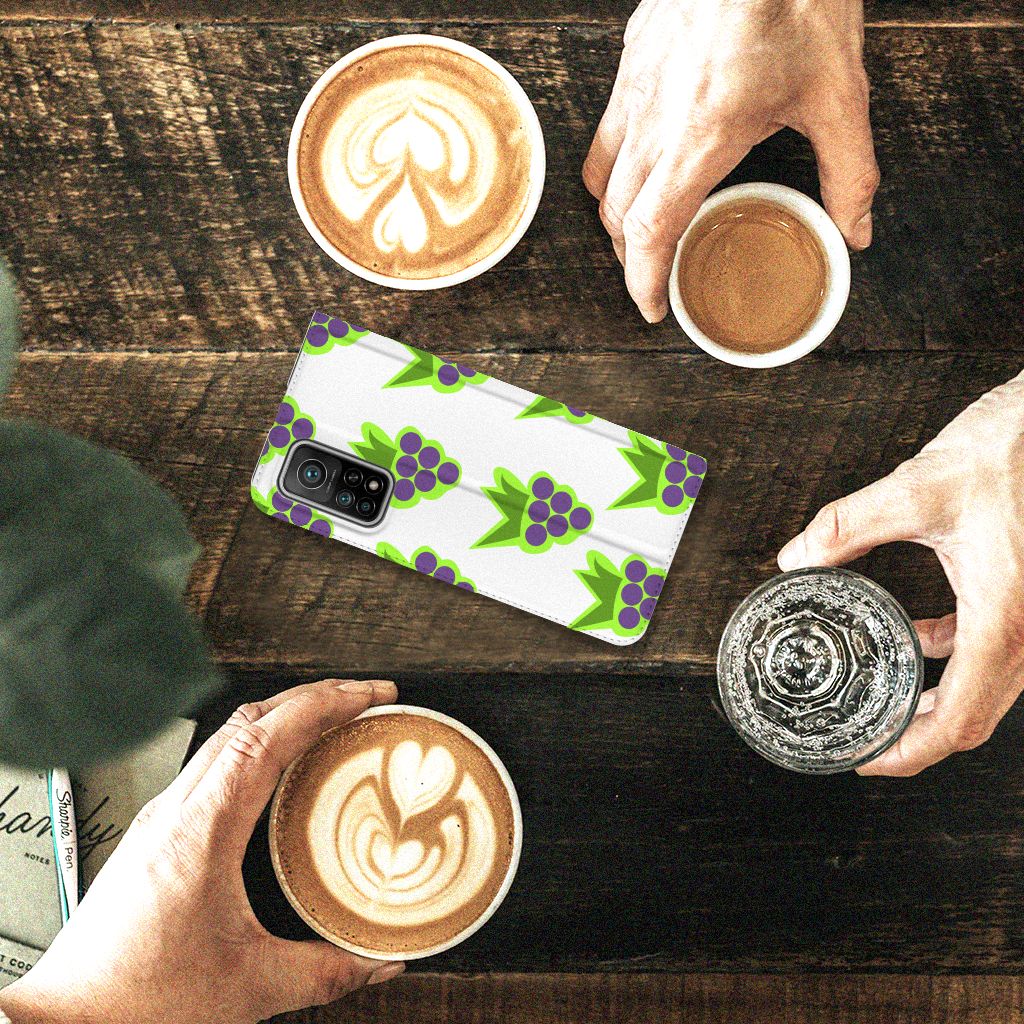 Xiaomi Mi 10T | 10T Pro Flip Style Cover Druiven - B2C Telecom
