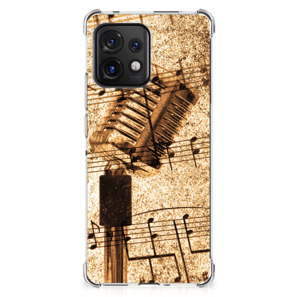 Motorola Edge 40 Pro Anti-shock Hoesje met foto Bladmuziek B2C Telecom