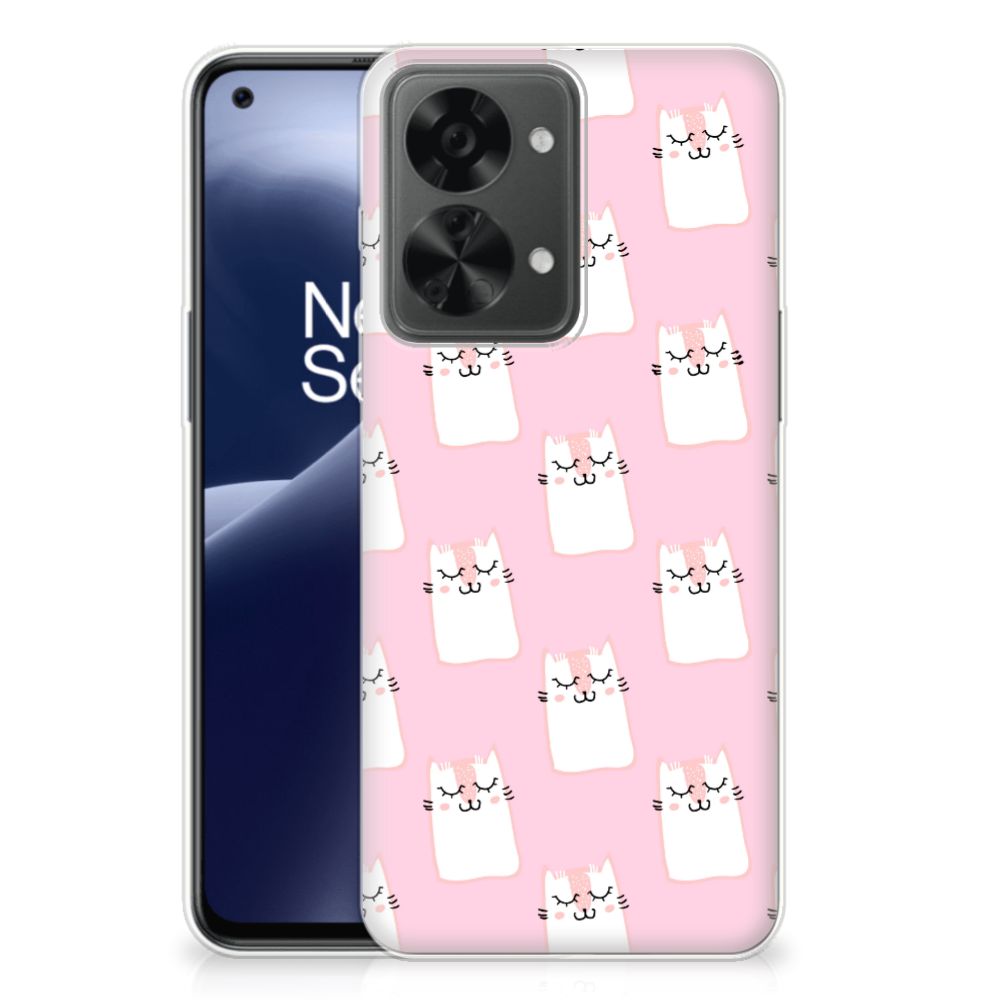 OnePlus Nord 2T TPU Hoesje Sleeping Cats B2C Telecom