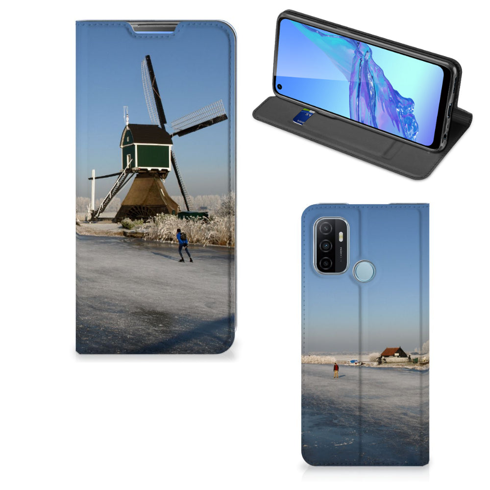 OPPO A53 | A53s Book Cover Schaatsers