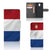 Nokia 3.1 (2018) Bookstyle Case Nederlandse Vlag met artistiek design en pasjeshouder.