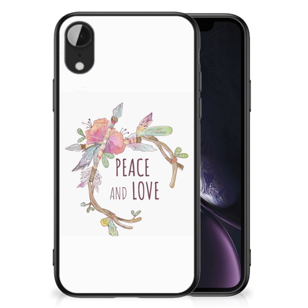 Apple iPhone XR Hoesje Boho Text
