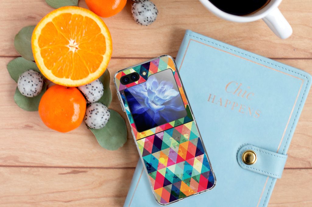 Samsung Galaxy Z Flip 5 TPU bumper Geruit