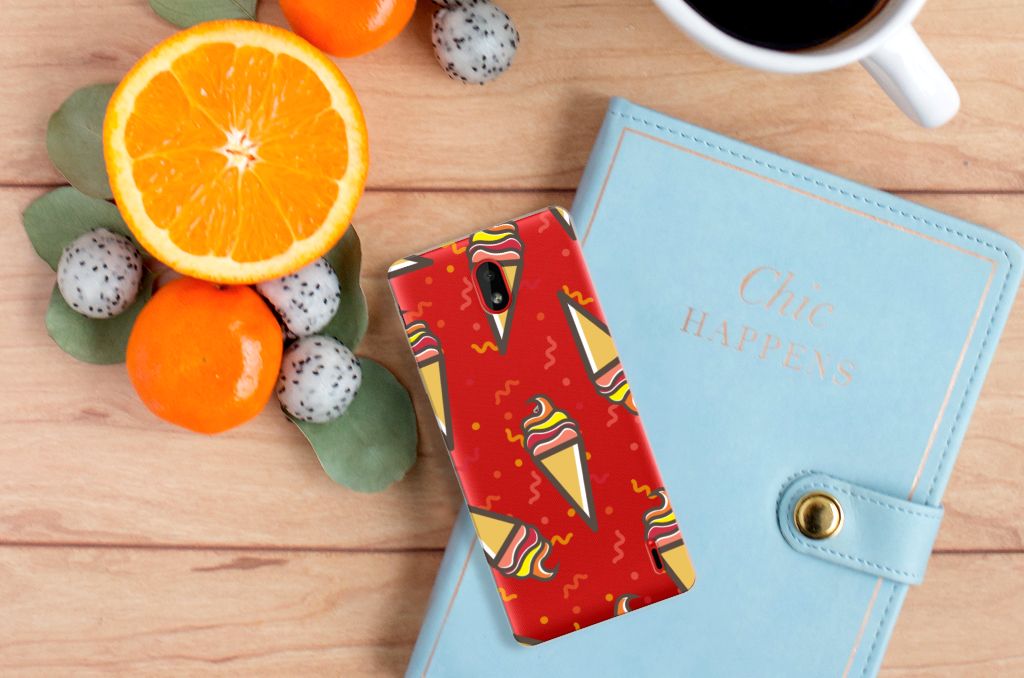 Nokia 1 Plus Siliconen Case Icecream