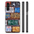 Samsung Galaxy A14 5G Silicone Back Case Kentekenplaten met vintage kentekenplaten design voor bescherming en stijl.