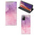 Bookcase Samsung Galaxy Note20 Pink Purple Paint