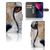 iPhone 13 Mini Telefoonhoesje met Pasjes Cheetah met close-up afbeelding van cheeta oog en ruimte voor 3 pasjes.