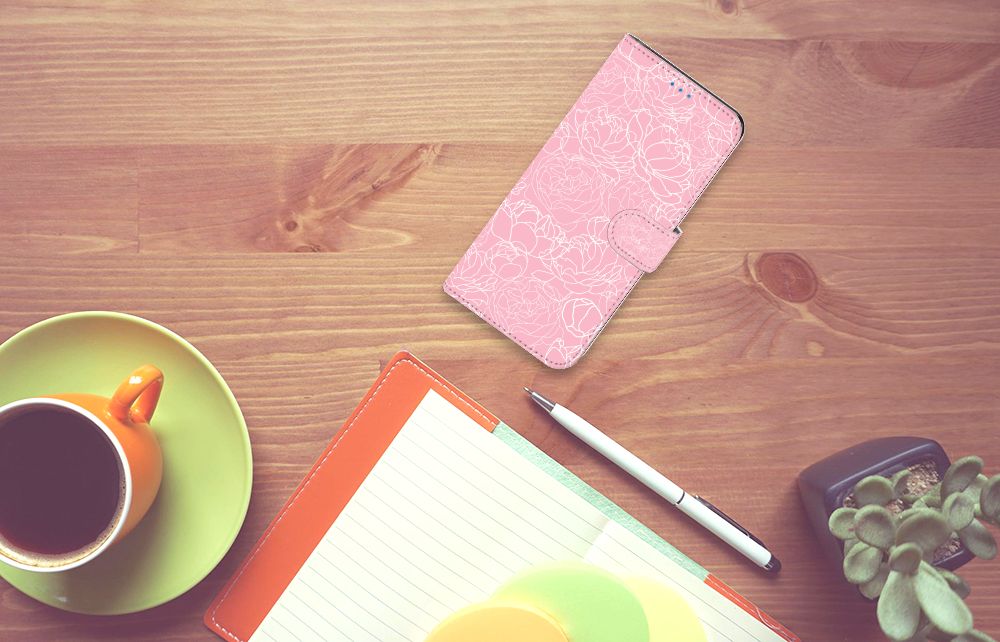 Motorola Moto E32 | Moto E32s Hoesje White Flowers