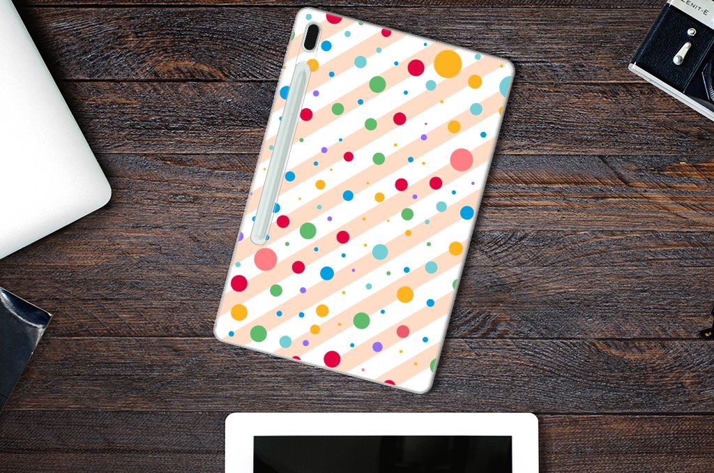 Samsung Galaxy Tab S7FE Hippe Hoes Dots - B2C Telecom