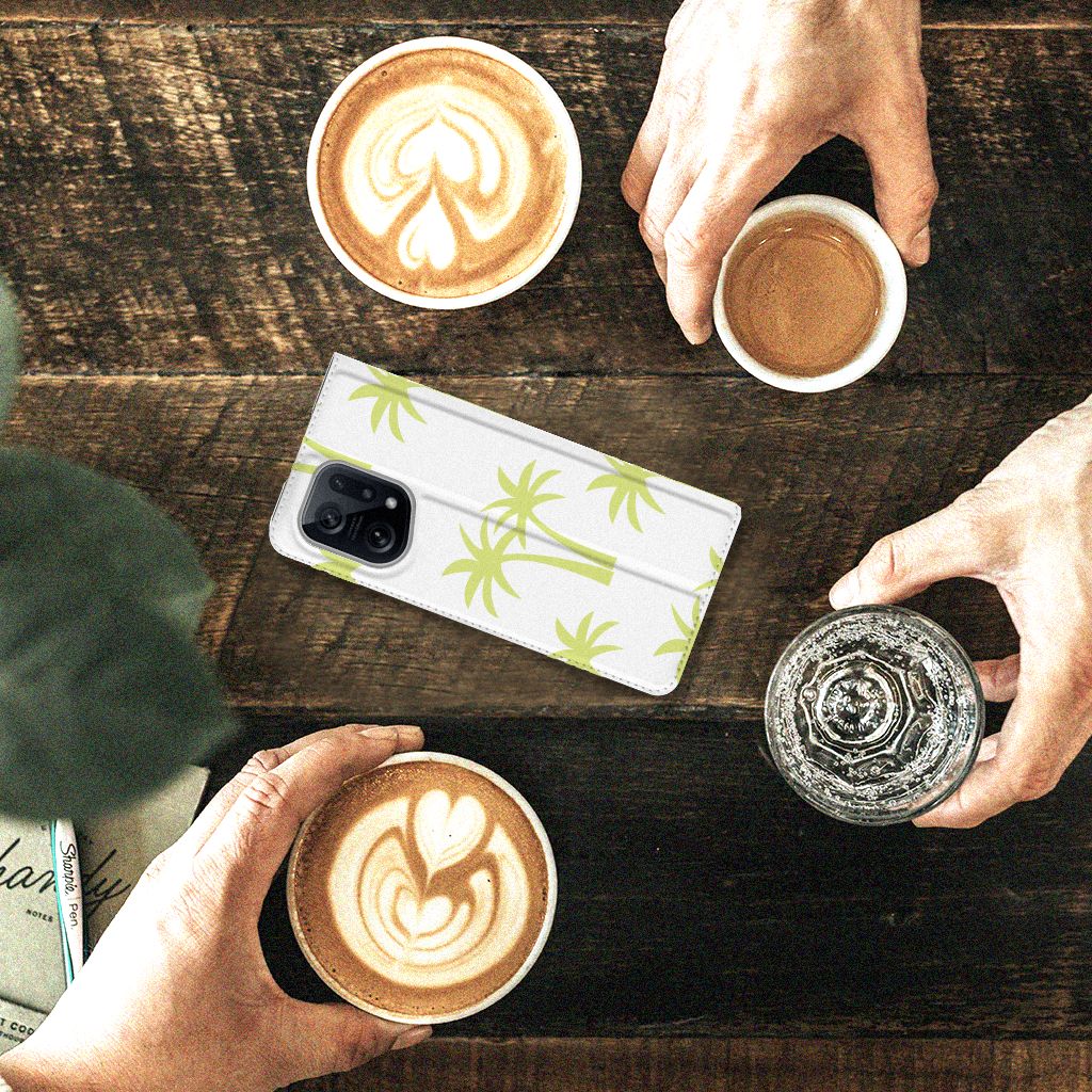 OPPO Find X5 Smart Cover Palmtrees - B2C Telecom