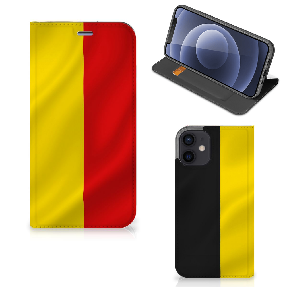 iPhone 12 Mini Standcase Belgische Vlag - B2C Telecom