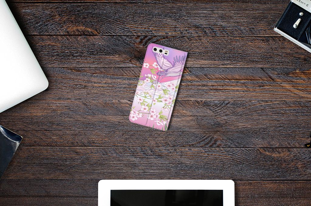 Huawei P10 Plus Hoesje maken Bird Flying