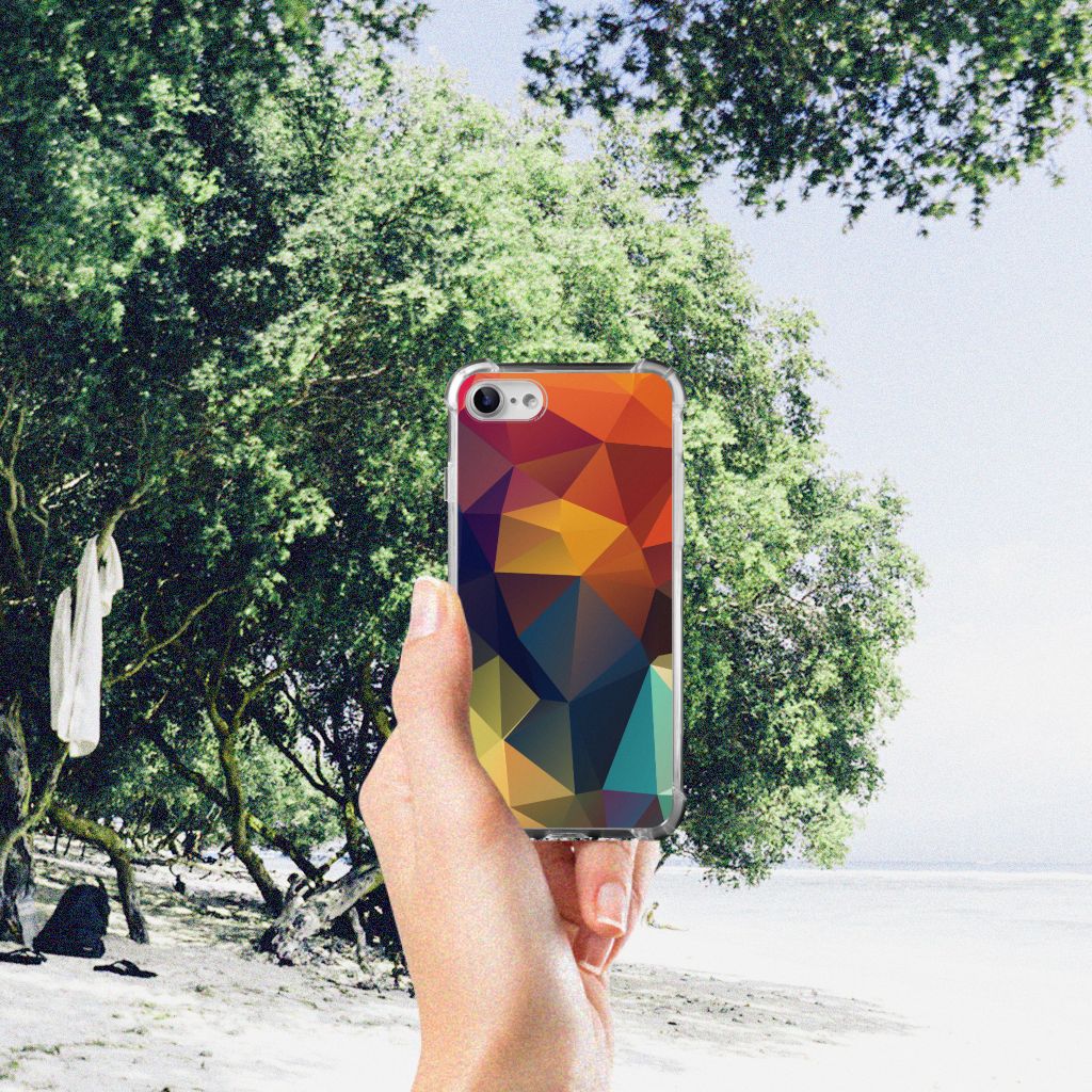 iPhone SE 2022/2020 | iPhone 8/7 Shockproof Case Polygon Color B2C Telecom