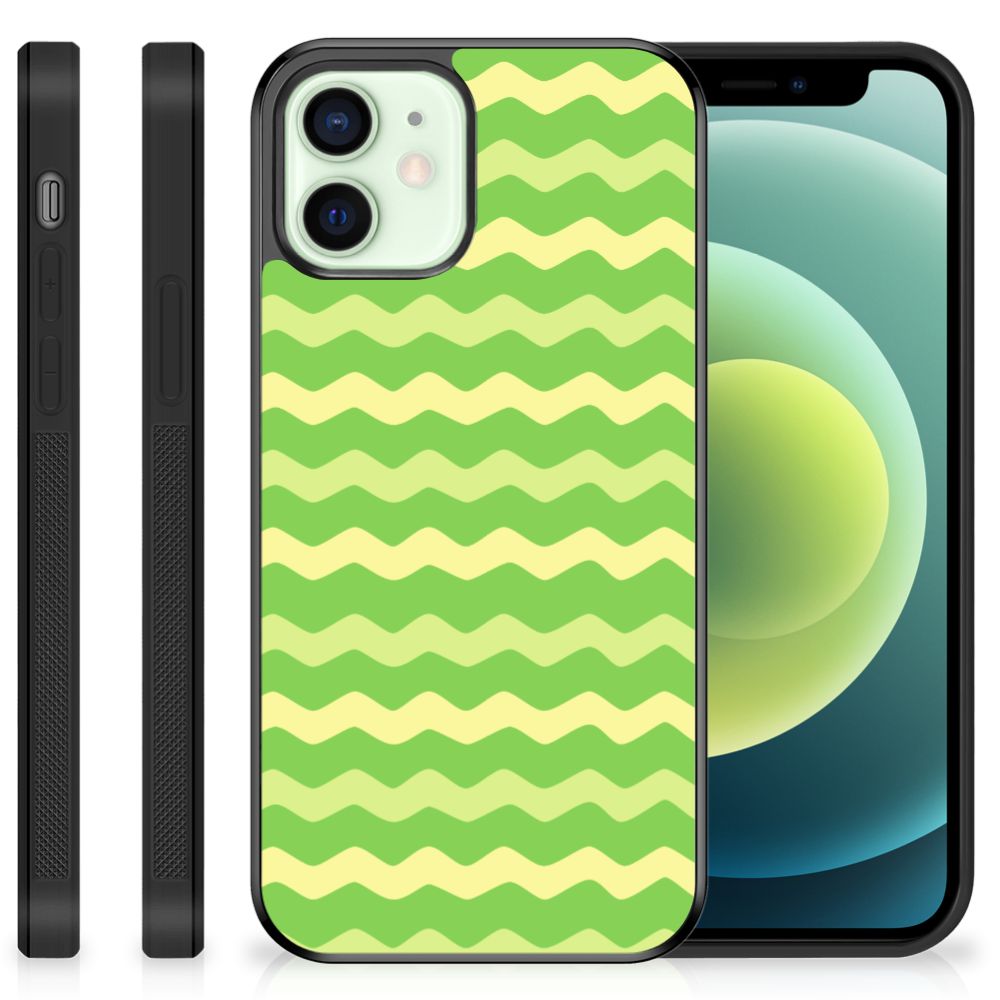 iPhone 12 Mini Bumper Case Waves Green B2C Telecom