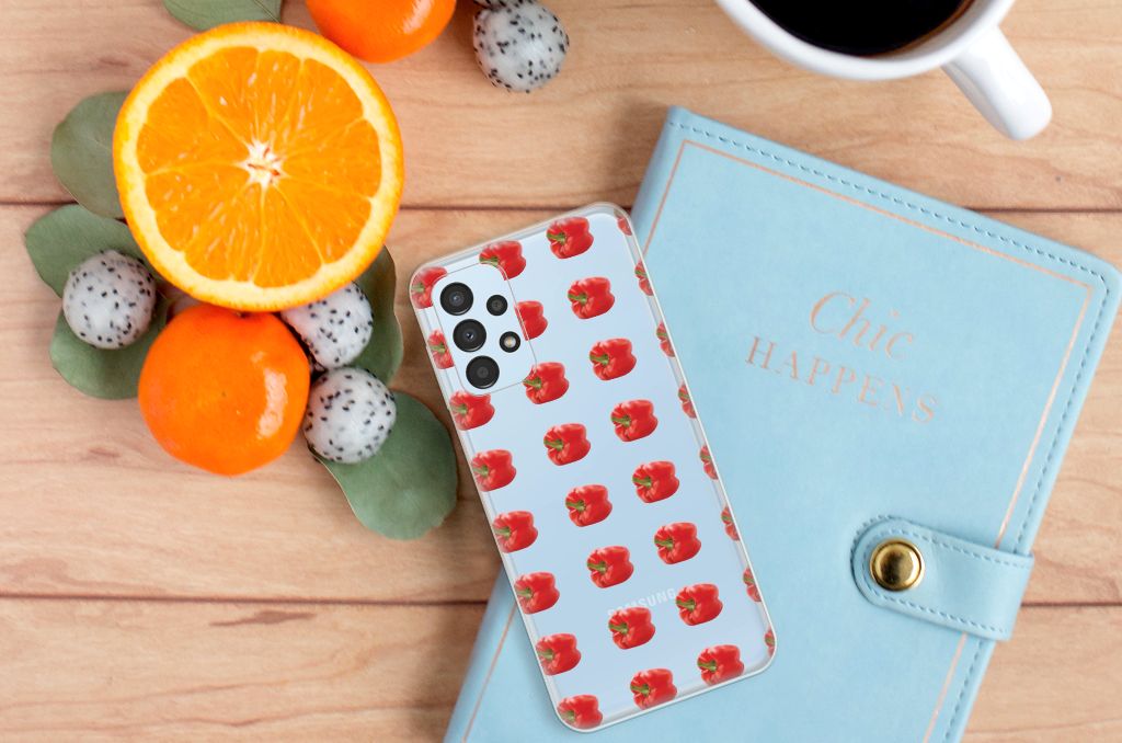 Samsung Galaxy A13 4G Siliconen Case Paprika Red B2C Telecom