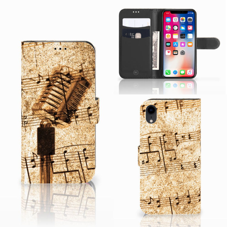 Apple iPhone Xr Telefoonhoesje met foto Bladmuziek