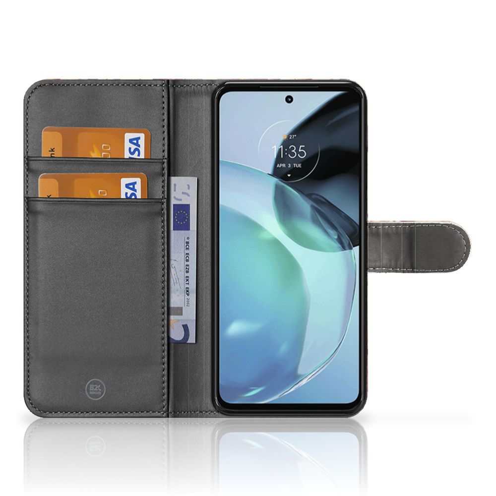 Hoesje voor Motorola Moto G72 Bloemen
