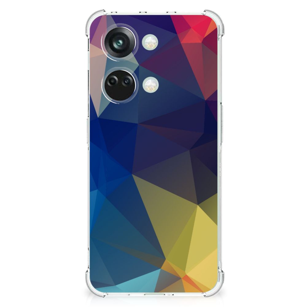 OnePlus Nord 3 Shockproof Case Polygon Dark
