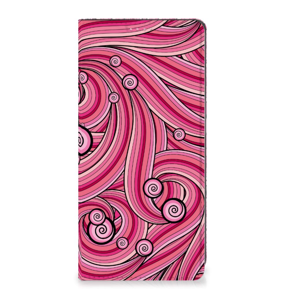 OPPO A54 5G | A74 5G | A93 5G Bookcase Swirl Pink - B2C Telecom