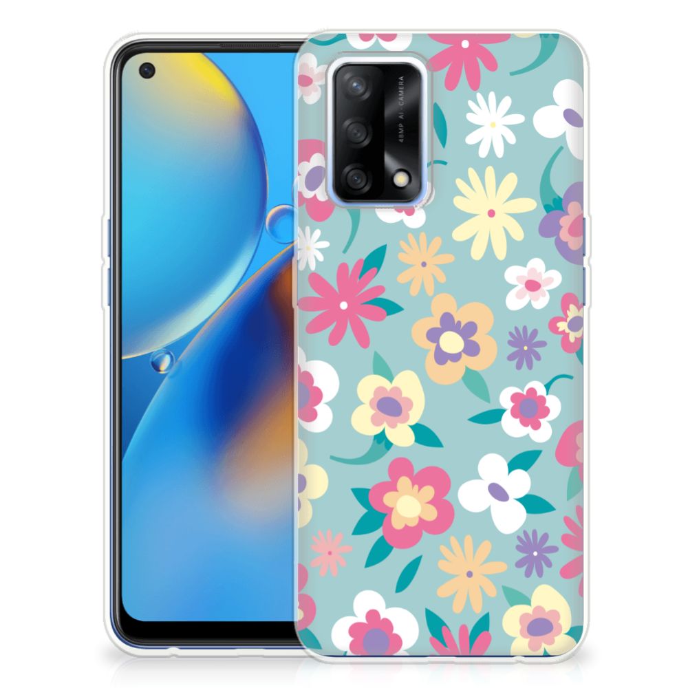 OPPO A74 4G TPU Case Flower Power B2C Telecom