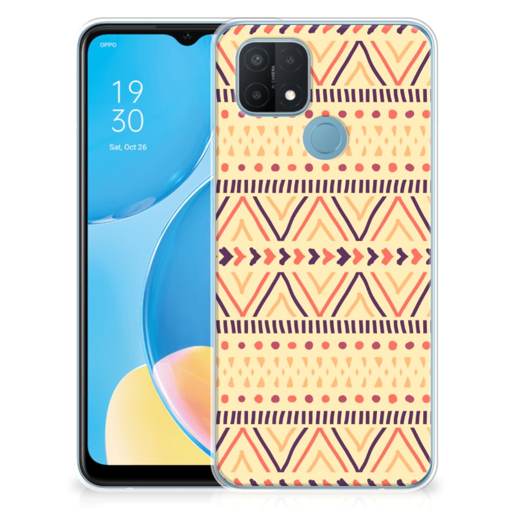 OPPO A15 TPU bumper Aztec Yellow B2C Telecom