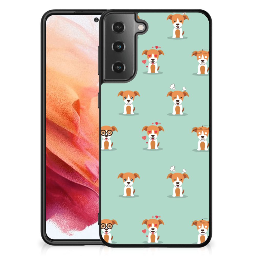 Samsung Galaxy S21 Dierenprint Telefoonhoesje Pups