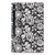 Samsung Galaxy Tab S7 Plus | S8 Plus Siliconen Hoesje Black Flowers