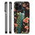 iPhone 15 Pro Max Dierenprint Telefoonhoesje Pauw met Bloemen