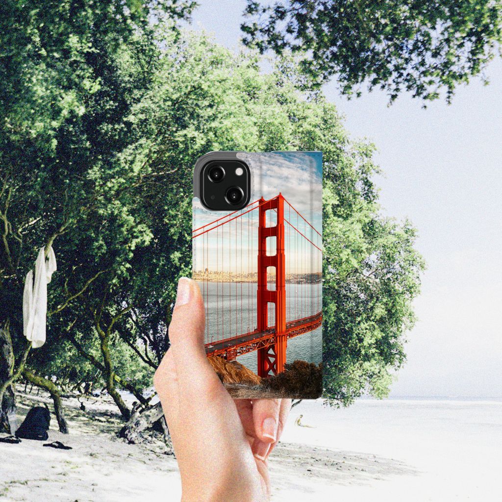 iPhone 13 Book Cover Golden Gate Bridge