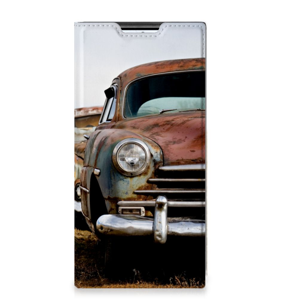 Samsung Galaxy S22 Ultra Stand Case Vintage Auto - B2C Telecom