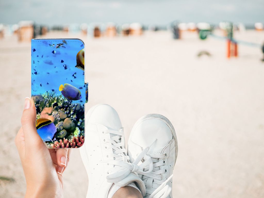 Samsung Galaxy S9 Telefoonhoesje met Pasjes Vissen