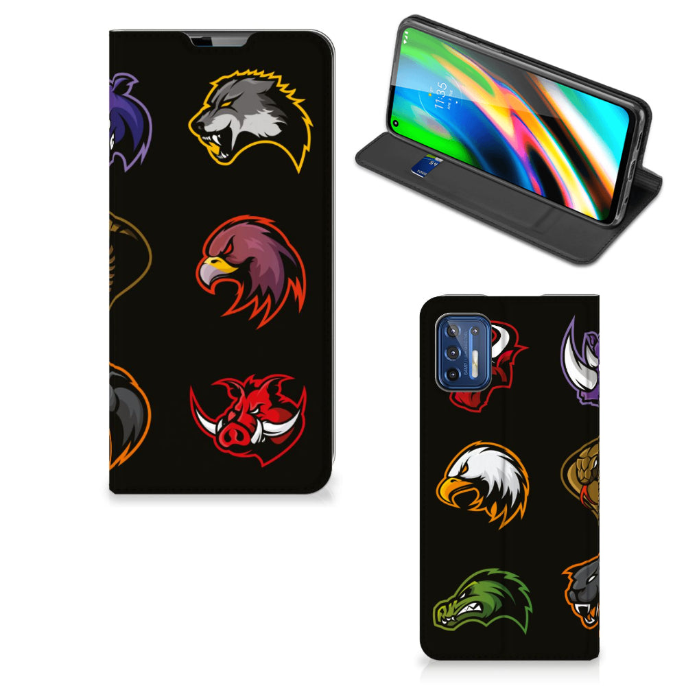 Motorola Moto G9 Plus Magnet Case Cartoon