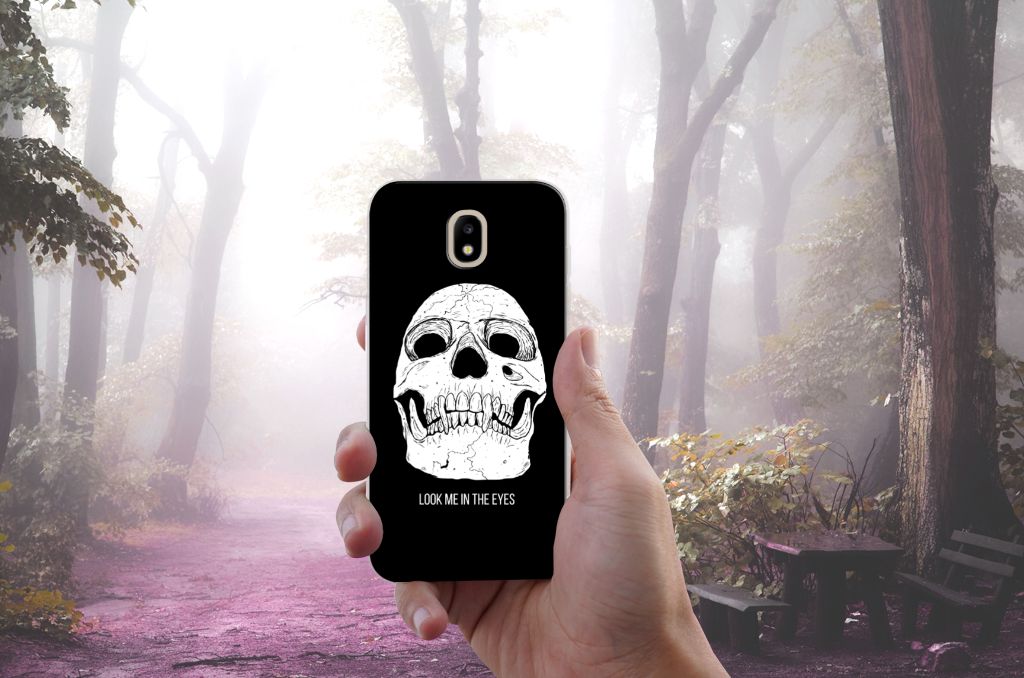 Silicone Back Case Samsung Galaxy J5 2017 Skull Eyes