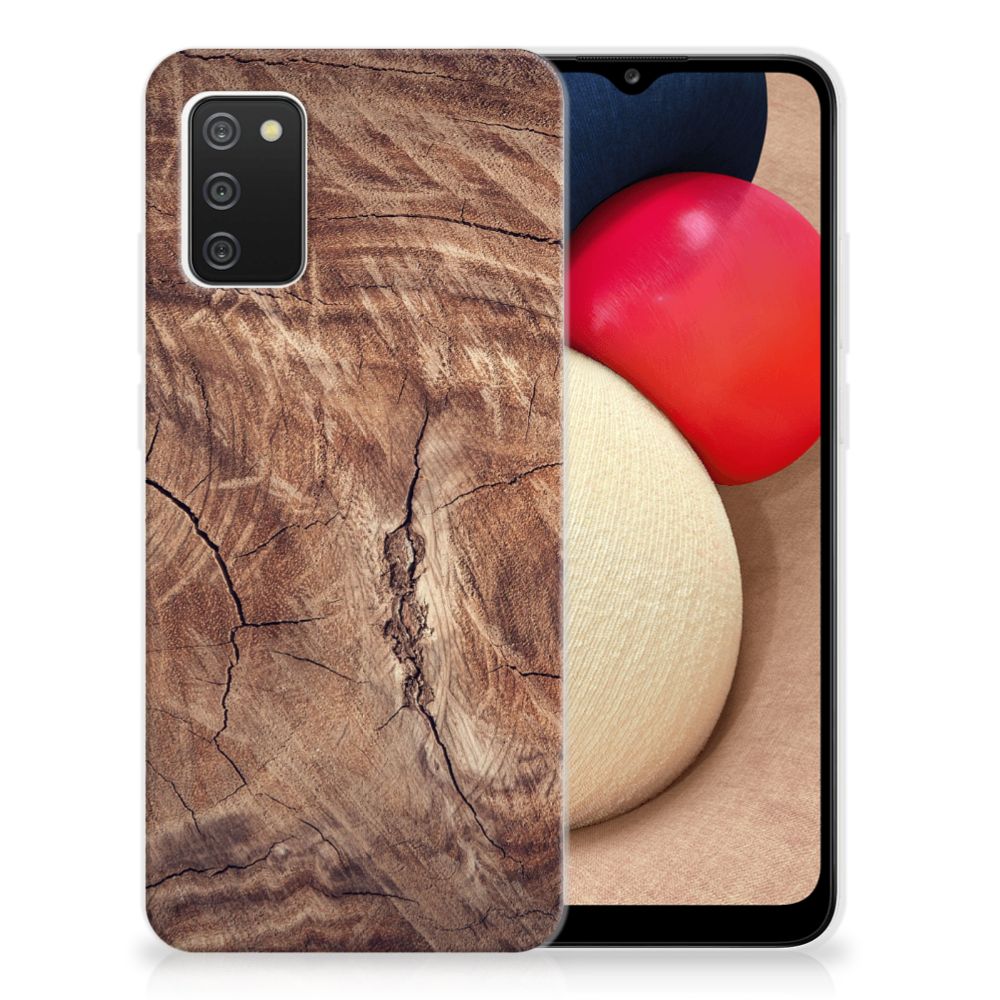 Samsung Galaxy A02s Bumper Hoesje Tree Trunk