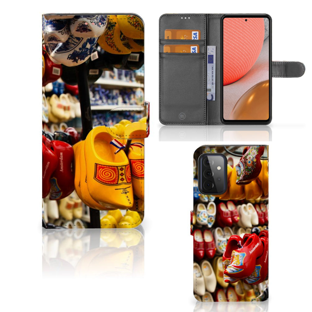 Samsung Galaxy A72 Flip Cover Klompen