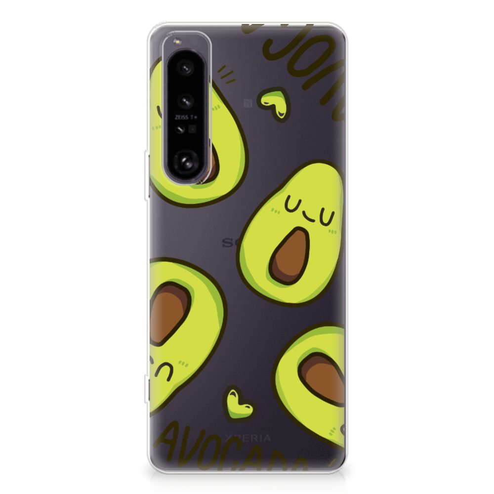Sony Xperia 1 IV Telefoonhoesje met Naam Avocado Singing B2C Telecom
