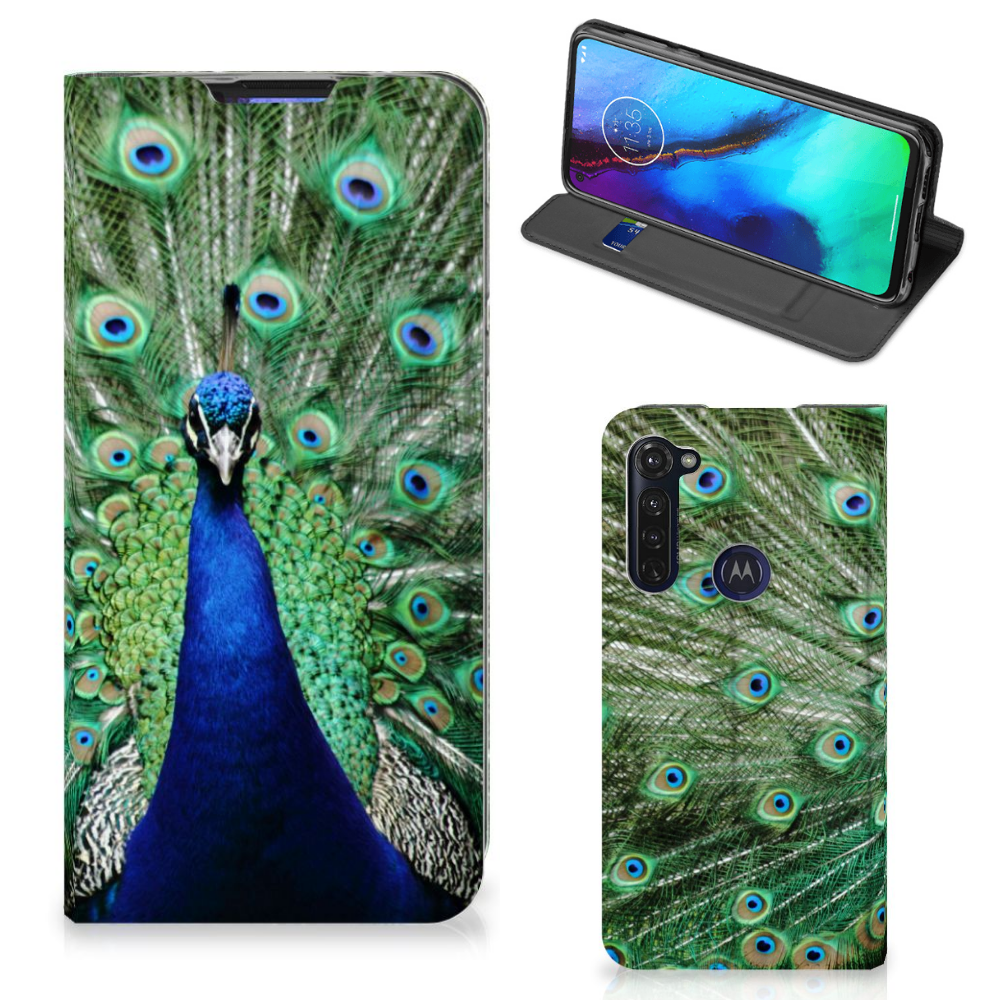 Motorola Moto G Pro Hoesje maken Pauw - B2C Telecom